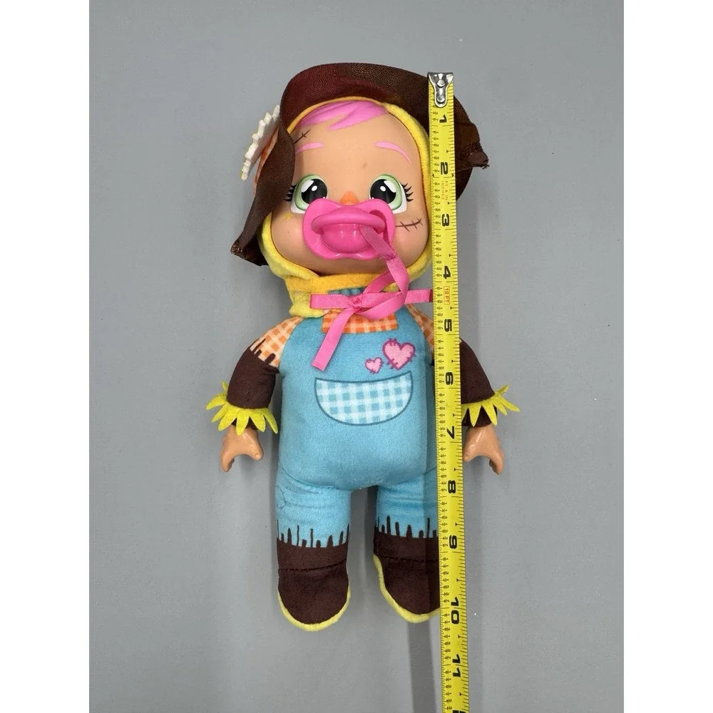 Cry Babies Tiny Cuddles Scarecrow With Pacifier Halloween Doll 10